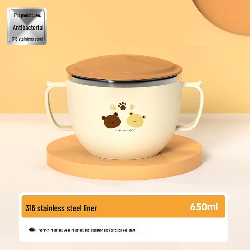 Изолированный ланч-бокс бенто из нержавеющей стали 316 для девочек-первоклассниц, четыре отделения, идеально подходит для школы.