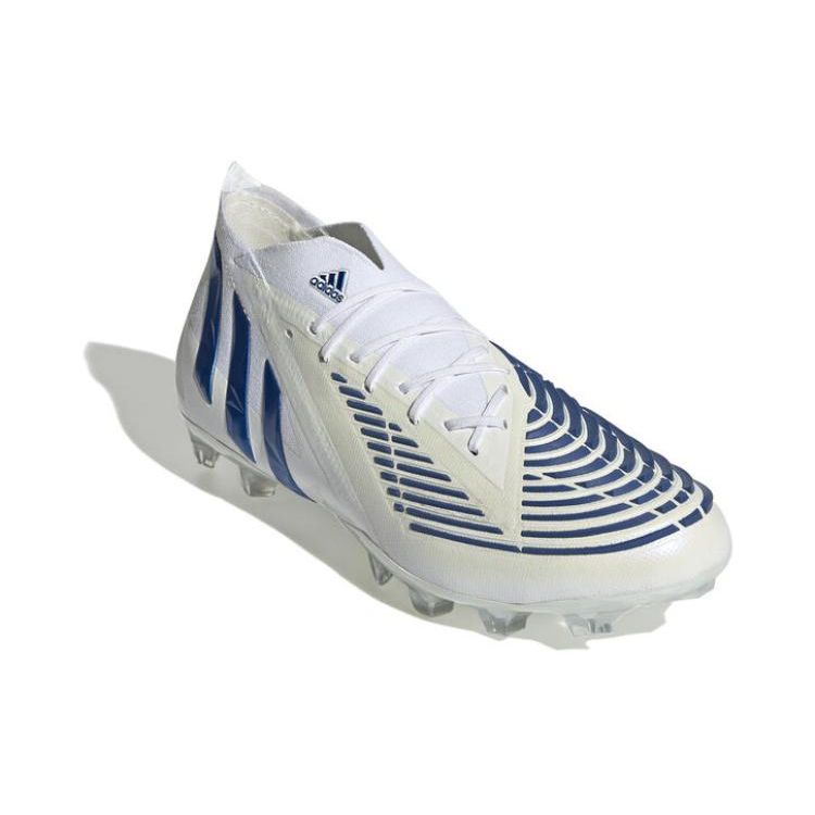 adidas Predator Edge.1 AG Diamond Edge Pack Мужские кроссовки White Cloud-White Hi-Res-Blue GW9983