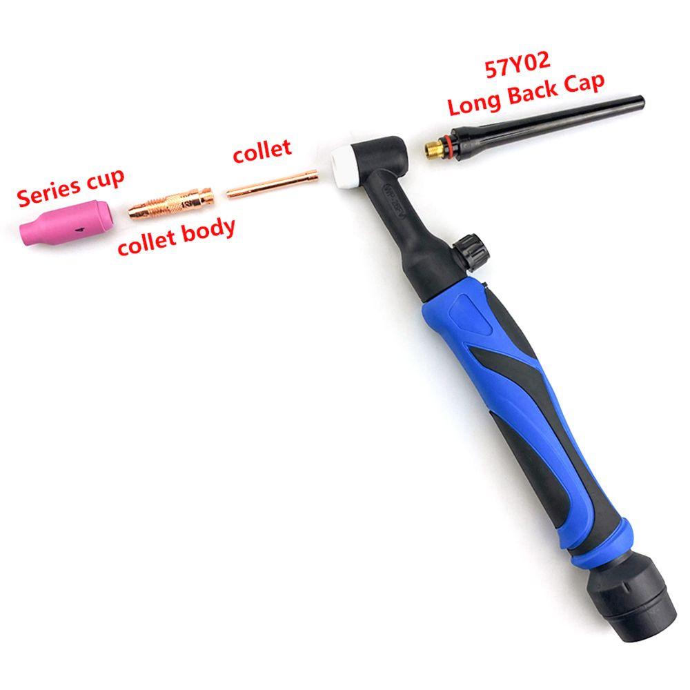 Consumable Set Soldering Supplies Arc TIG 57Y03/57Y04/57Y05 Back Cap Set WP17/18/26 Welding Torch