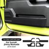 Для Suzuki Jimny JB74 4 двери 2018-2025 Защитные накладки на двери от пинков Защитные коврики Наклейка Аксессуары для интерьера автомобиля