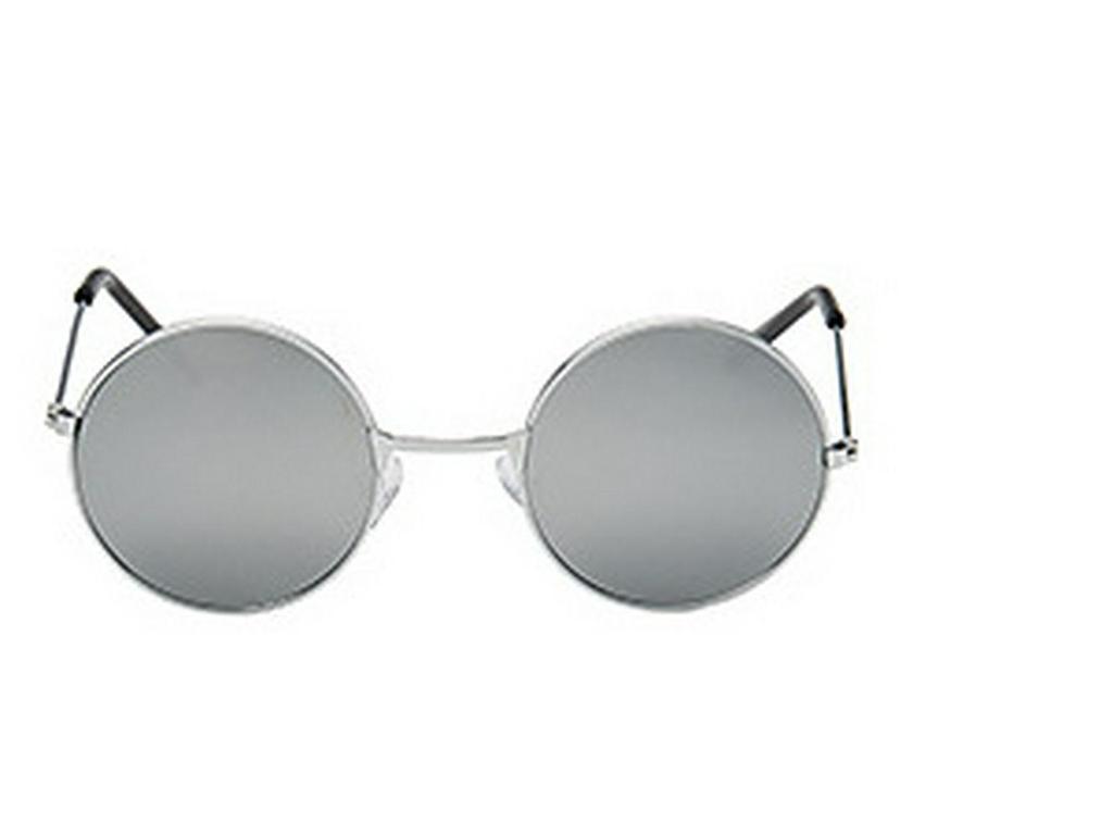 Retro Round Frame Sunglasses for Kids: Colorful Reflective Lenses for Boys, Girls, and Babies.