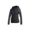 Performance Hollow Mesh Hooded Lightweight Jacket Women Outerwear Black CV5489