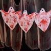 Horror Themed Flying Spirit Prop Halloween Hanging Ghost With Gore Effects For Escape Rooms Haunted Houses Dark Parties Prop