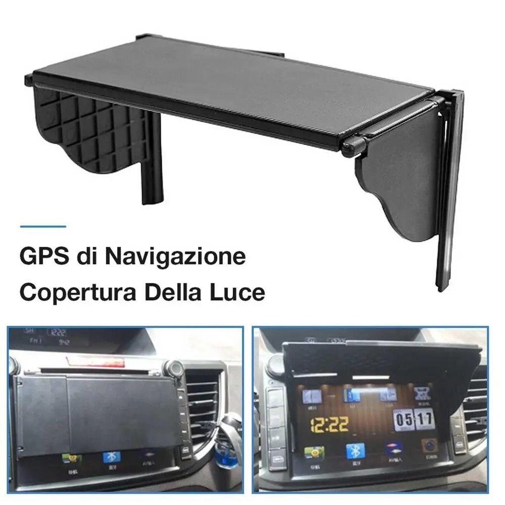 Anti-Glare Car Navigator Sunshade Visor Retractable Navigation Sun Hood GPS Navigator Screen
