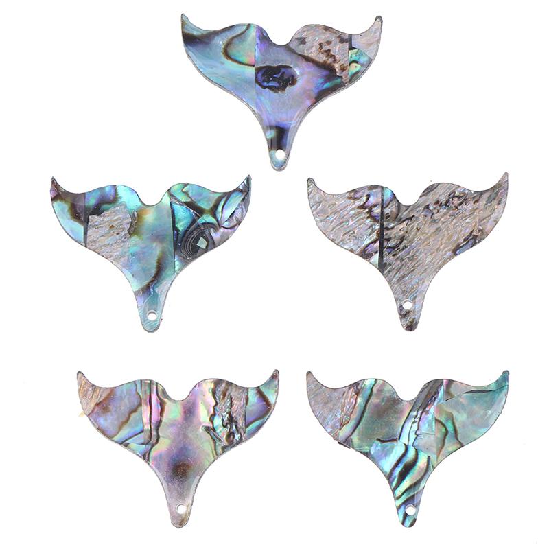 5шт ракушка рыбий хвост подвески Очарование перламутровая ракушка для изготовления ювелирных изделий своими руками