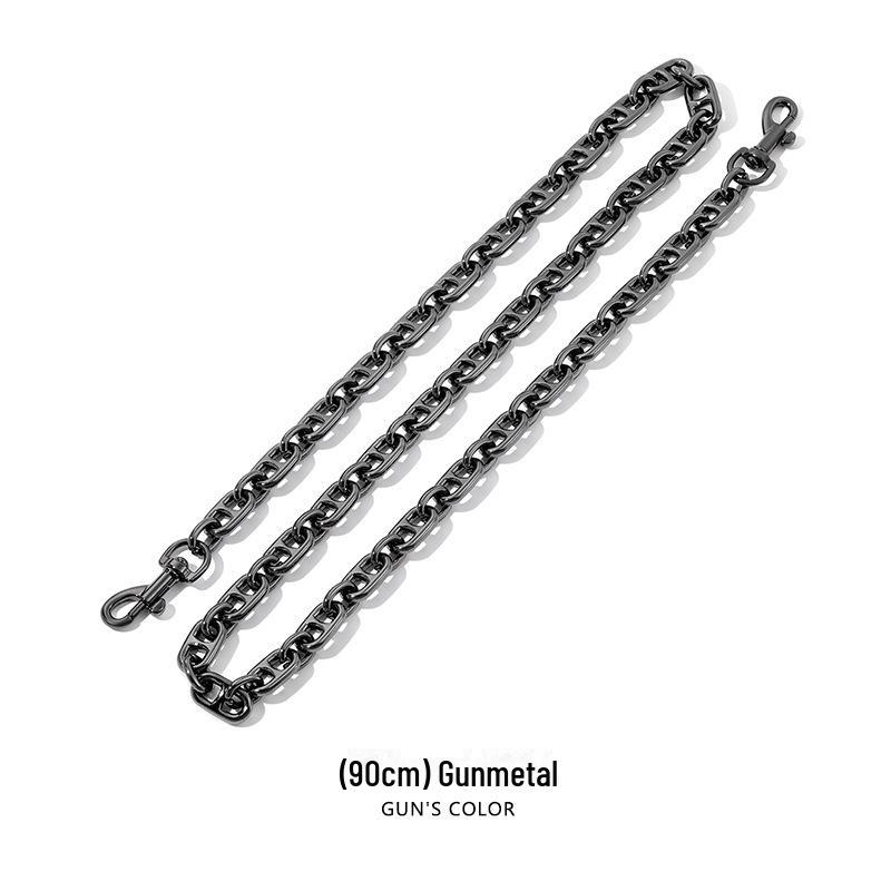 Женская сумка-слингер подмышкой с коротким ремешком и декоративной цепочкой, SP-21, совместима с сумками-седлами GU Chi.