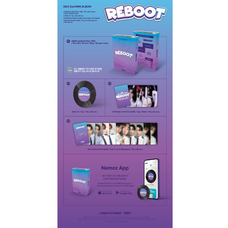 NEMO ALBUM Ver DKZ 2-й мини-альбом REBOOT