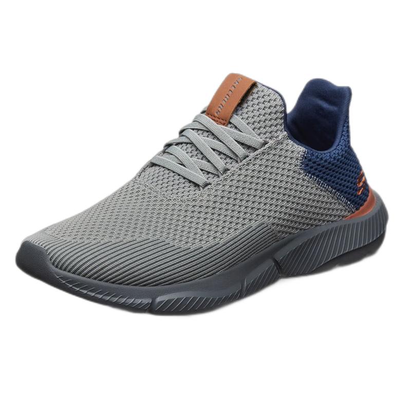 Skechers Мужские легкие дышащие сетчатые повседневные спортивные туфли 65867