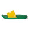 Детские шлепанцы LEGO x Adilette Comfort Желто-зеленые GV8233