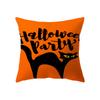 Happy Halloween Horror Pumpkin Spider Print Pattern Cushion Cover Home Living Room Sofa Decoration Square Pillow Pillow Cover