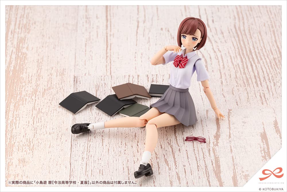 Kotobukiya Sousai Shojo Teien Takanashi Reiwa Высокое лето Масштабная пластиковая модель Приблизительно 153 мм Отлита в JK011 (КОТОБУКИЯ) [Школа Рейхо, Форма]