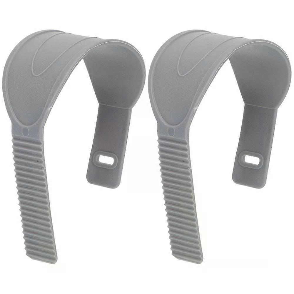 Cycling Pedal Straps, 1 Pair Adjustable Rubber Toe Straps for Gym Exercise Bikes
