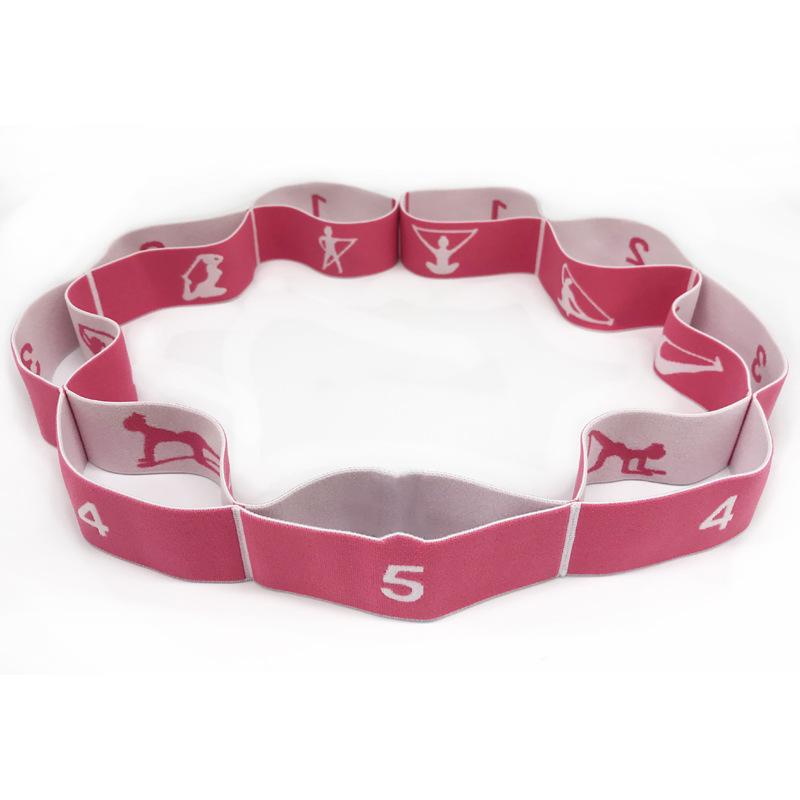 Многосекционный пояс для танцев, йоги, эластичный пояс, эластичный пояс для йоги, принадлежности для йоги для начинающих, эспандер