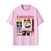 Футболка рэпера Эминема Slim Shady, мужская одежда в винтажном уличном стиле, мужская женская хип-хоп мода, топы с коротким рукавом, футболка#Цвет(1)