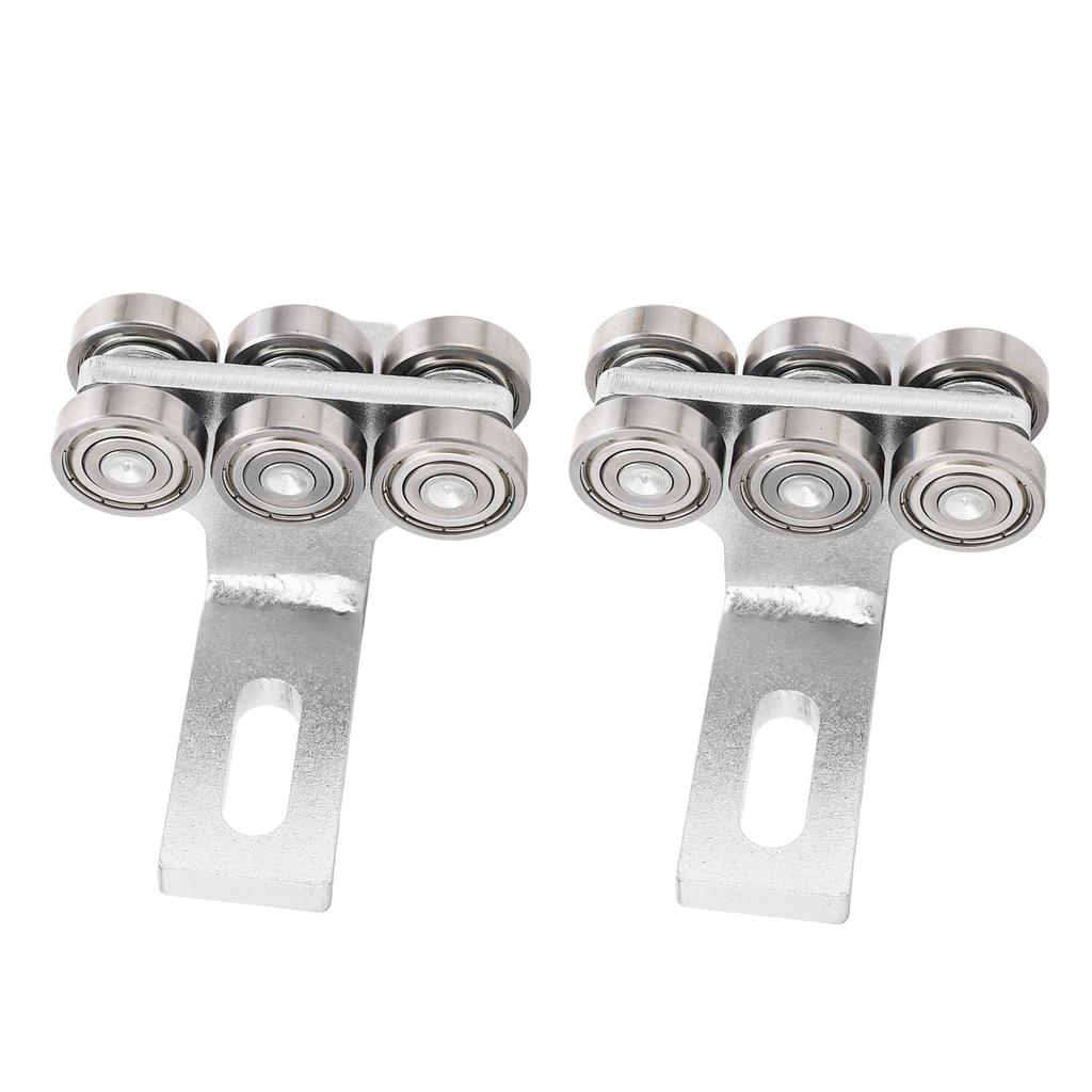 2 шт. 6-колесная тележка в сборе для электрической лебедки PA200‑PA1000, ролик тележки для 1‑/8 дюйма или выше S