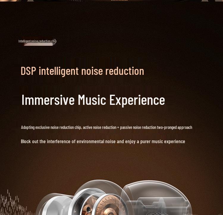 Спортивные Bluetooth-наушники-ожерелье BT-8 со слотом для карты, аккумулятором большой емкости, цифровым дисплеем и шумоподавлением