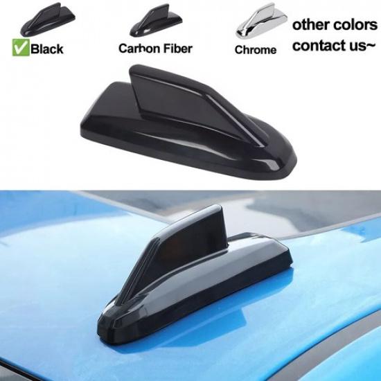 Black Antenna Shark Fin Cover Trim For Silverado Tahoe Suburban SIERRA YUKON 19+