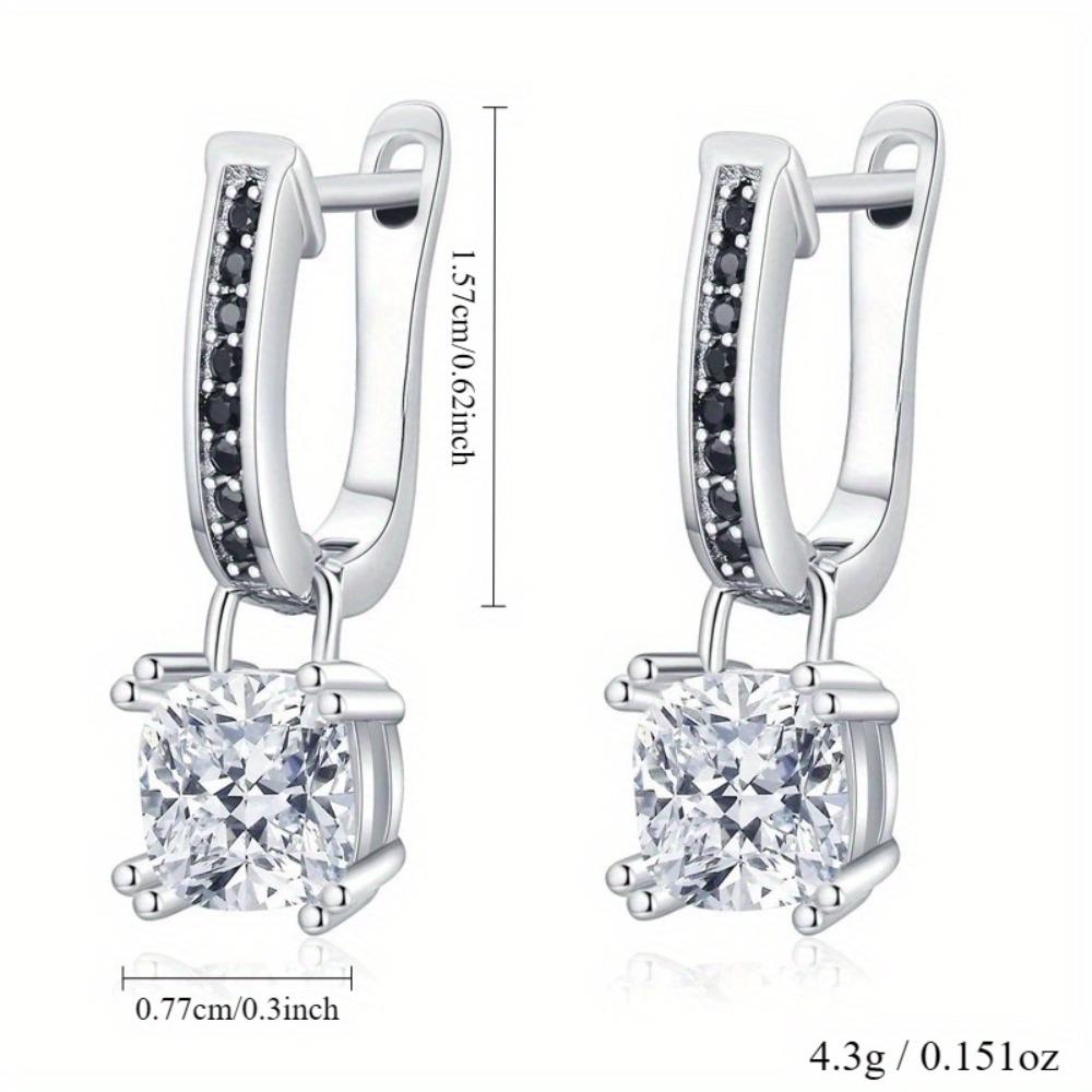 Black Awn Черные изысканные женские серьги-капли