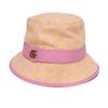 Used GG Canvas Bucket Hat 9539 748476 4HG62 8772 7919 Current GG Marmont Pastel Yellow Medium 22.8" Unused Double G