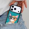Милый чехол для телефона с изображением животного, кошки и кофе для iPhone 16e 15 14 13 12 17 Pro Max Plus Air 17pro Чехол