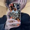 Чехол для телефона с изображением рэпера 2Pac, певца Тупака, для iPhone 17 16 15 14 13 11 12 Pro Max Mini Plus, противоударный, прозрачный, мягкий ТПУ