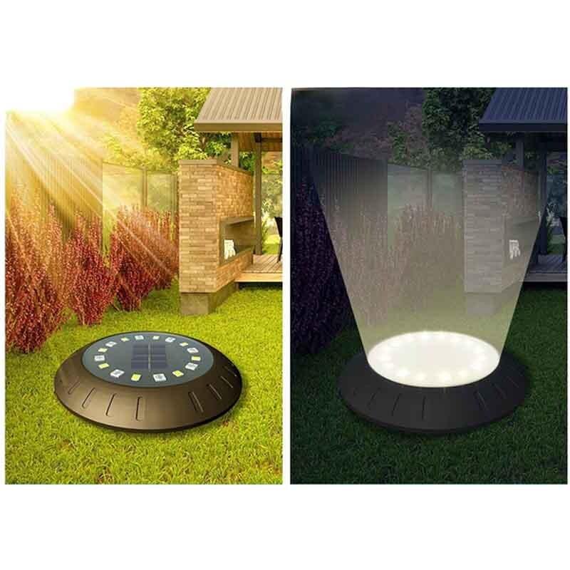 Солнечные лужайки для двора, светодиодные уличные фонари с 7 изменяющимися цветами, устойчивые к атмосферным воздействиям, автоматические наружные скрытые фонари, украшают садовый пейзаж, патио