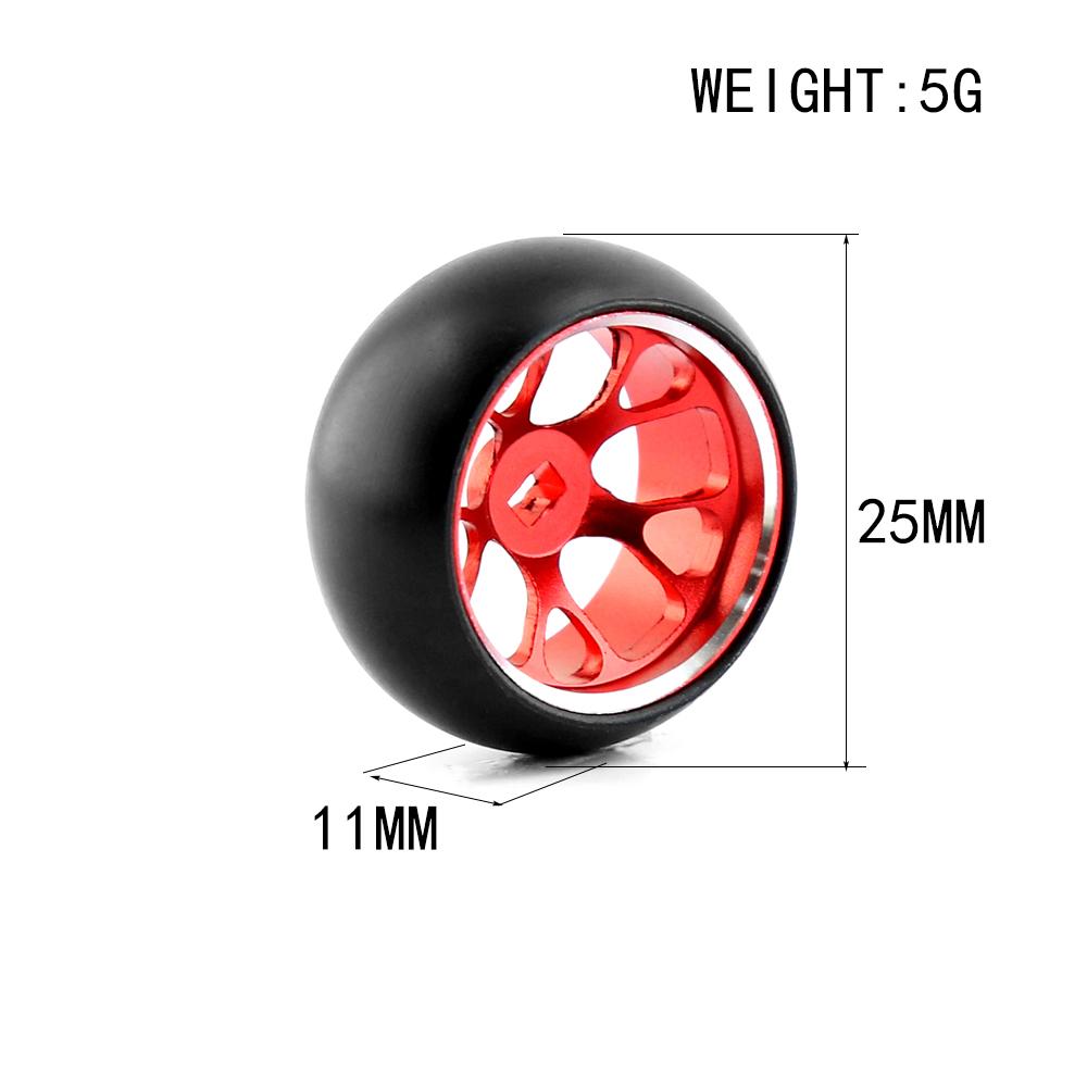 YSIDO 25mm Drift Wheels Tires For Wltoys 1/28 k969 k979 k989 k999 P929 P939 iw04m iw02 rm02 rm03 dgawd MINI-Q KYOSHO RC Car