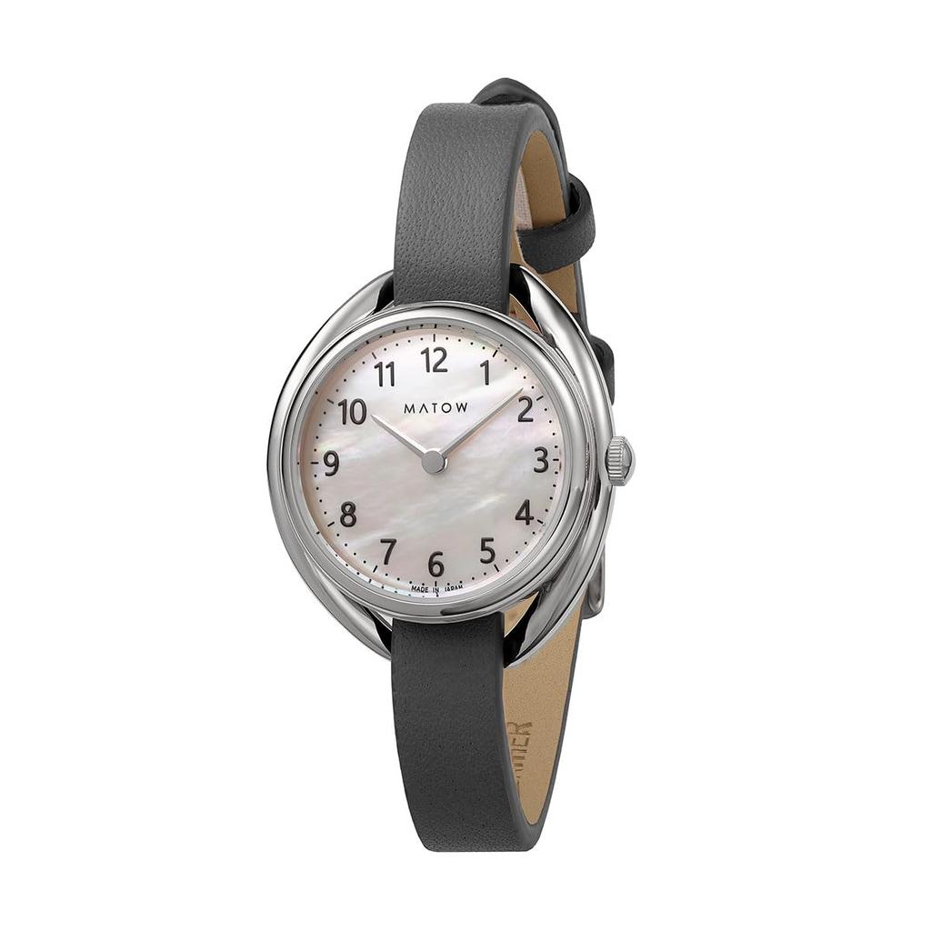 [MATOW] Shiki HARU Круглые часы MW001001GRY2SS