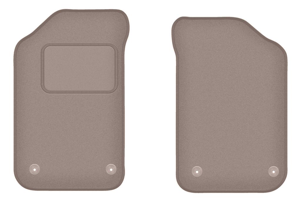Бежевые передние коврики для: MG F / TF купе, кабрио (2007-2011)
