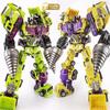 40 см JINBAO 6-в-1 Трансформация Огромный Строительный Транспорт Фигурка Jinbao Devastator Игрушки Подарок