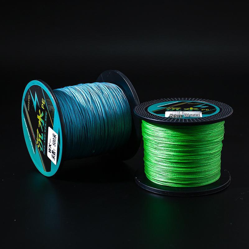 121 Тонущая Dyneema 12+1 Плетеный Сердечник PE Леска, Высокая Прочность на Разрыв, Сверхдальний Заброс, Гладкая, Леска для Ловли Черного Окуня