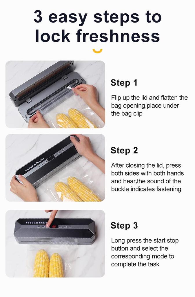 Automatic Vacuum Sealer for Food Preservation