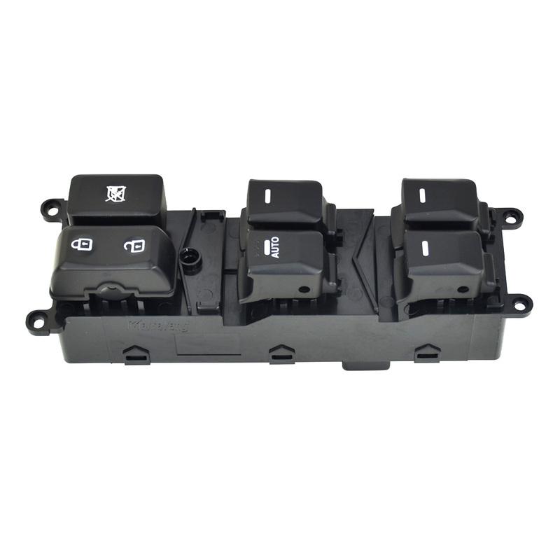 Left Hand Driver Front Electric Master Control Power Lifter Window Switch 93570-1W155 For Kia Rio Pride 2012 2013 2014 2015