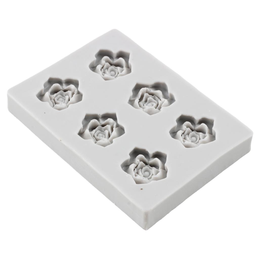 Силиконовая форма в виде розы, цветок, кекс, топпер, инструменты для украшения торта из помадки, полимерная глина, формы для конфет, формы для шоколадной мастики