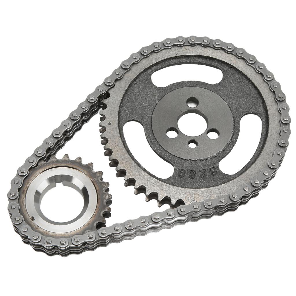 Комплект двухрядной роликовой цепи ГРМ Сплав Замена для Chevrolet SBC 5.7L 283 305 327 350 383 400