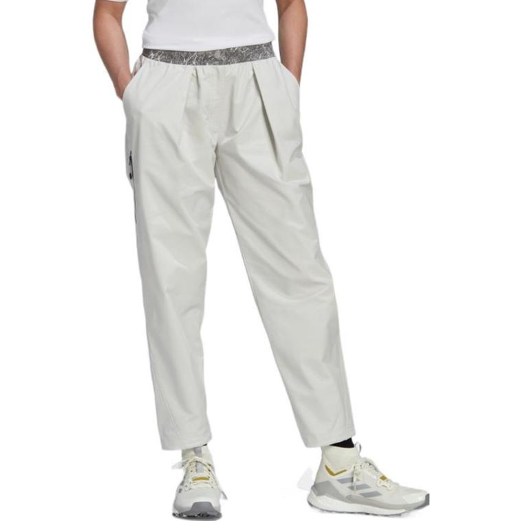adidas Terrex X и Wander Collaboration Solid Logo Letter Повседневные спортивные брюки женские плавки белые HN6945