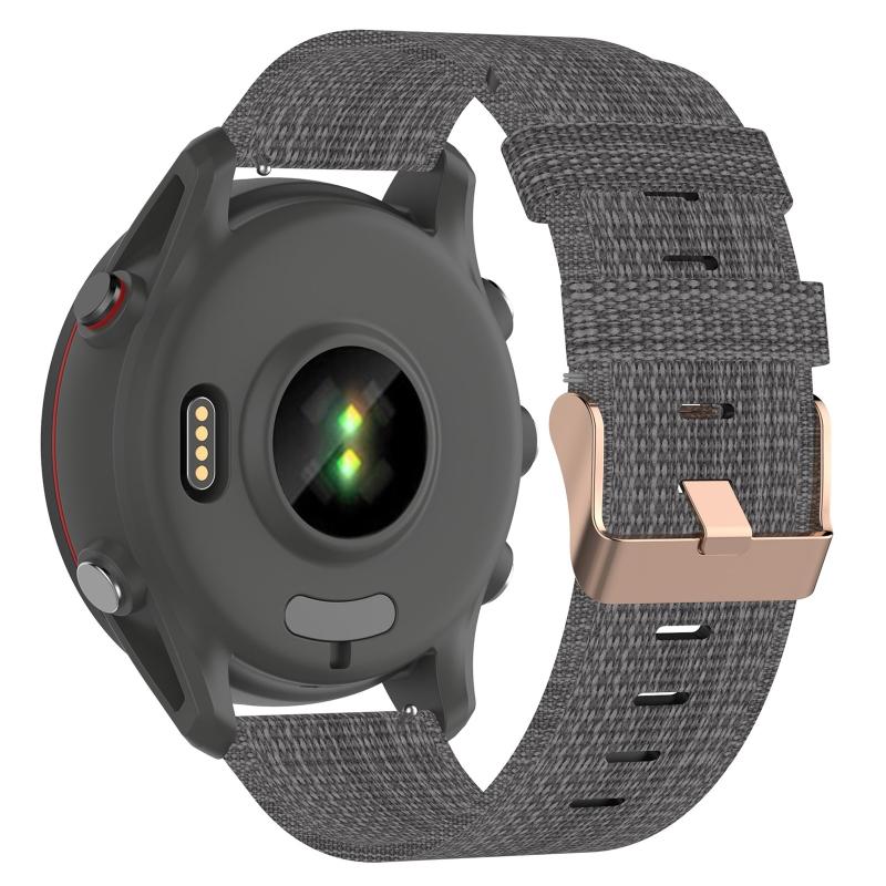 18mm Woven Nylon Band Strap for vivomove 3S, vivoactive 4S, Captain Marvel for Smart Watch Bracelet Wristband