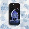 TerrifierS A-Art the C-Clown Phone Case For iPhone 17,16,15,14,13,12,Pro,Max,Plus,E,SE4,Air,Mini Black Soft Box