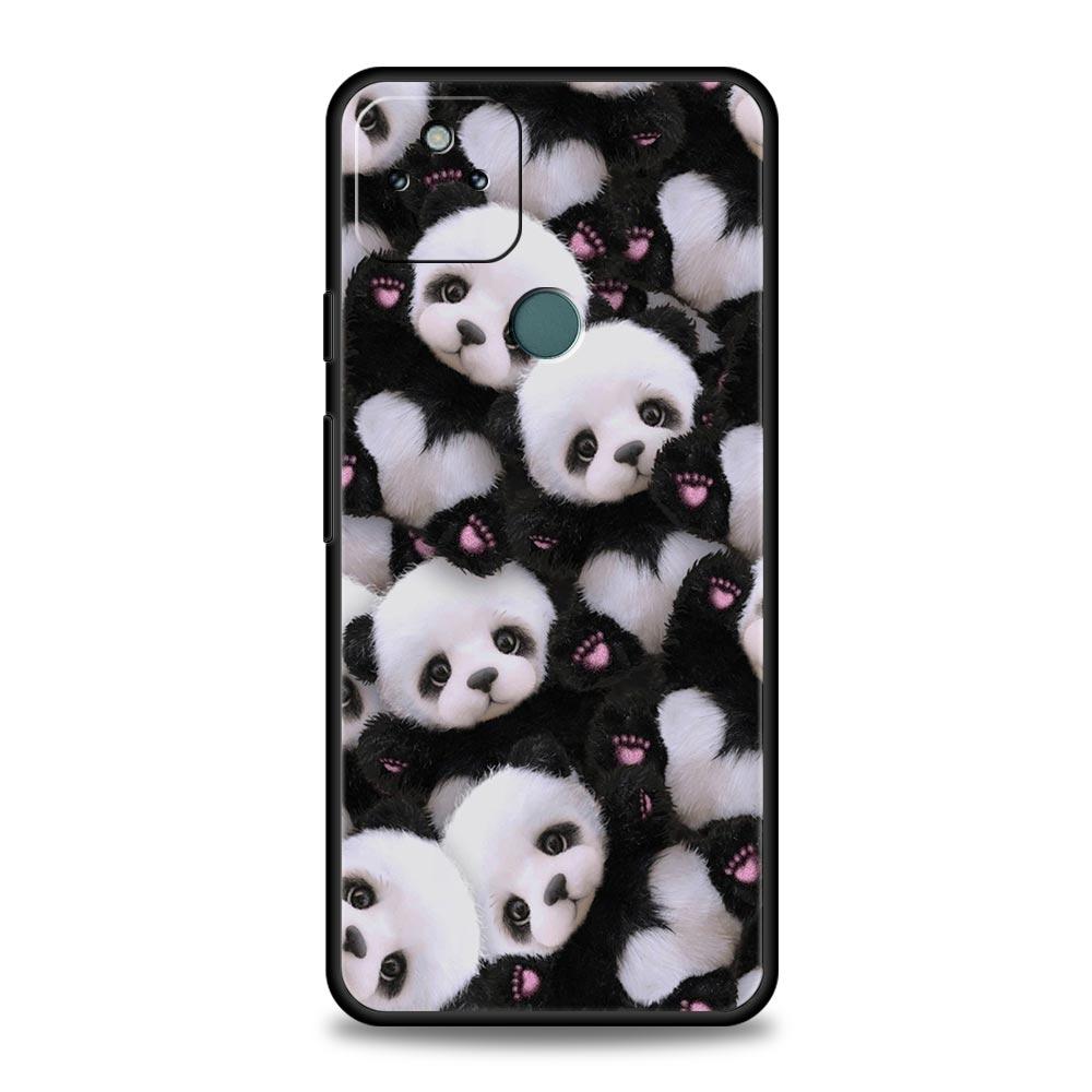 Baby Panda Phone Case Cover for Google Pixel 10 9 8 7 6 9A 8A 7A 6A Pro Shockproof Soft TPU 10 Pro XL Shell Fundas Capas Bags
