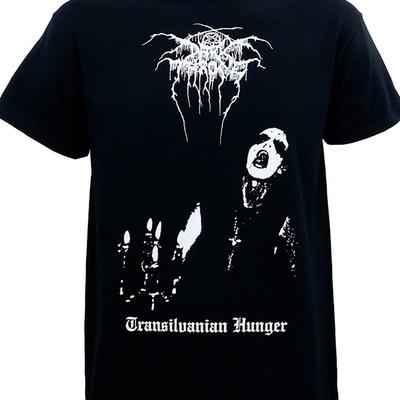 Darkthrone группа Transilvanian Hunger Хлопок Черный Полный размер Для мужчин Футболка BL421