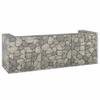 Vidaxl Gabionowa Osłona Do Koszy Na Śmieci, Stal, 325X100X110 Cm