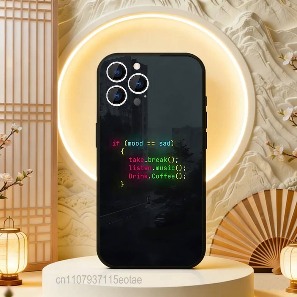 Programming Languages Coders For iPhone 12,16,13,14,15,17,11,Pro,Max,Plus,E,Air,Mini TPU Soft to Skin-friendly phone case
