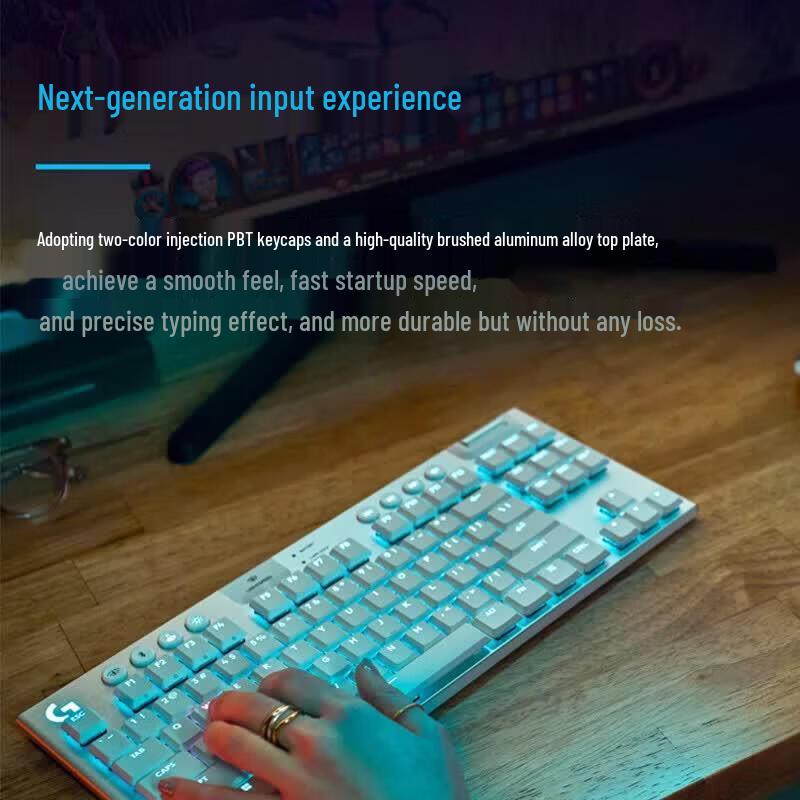 Logitech G915 X LIGHTSPEED TKL Низкопрофильная Беспроводная Игровая Клавиатура