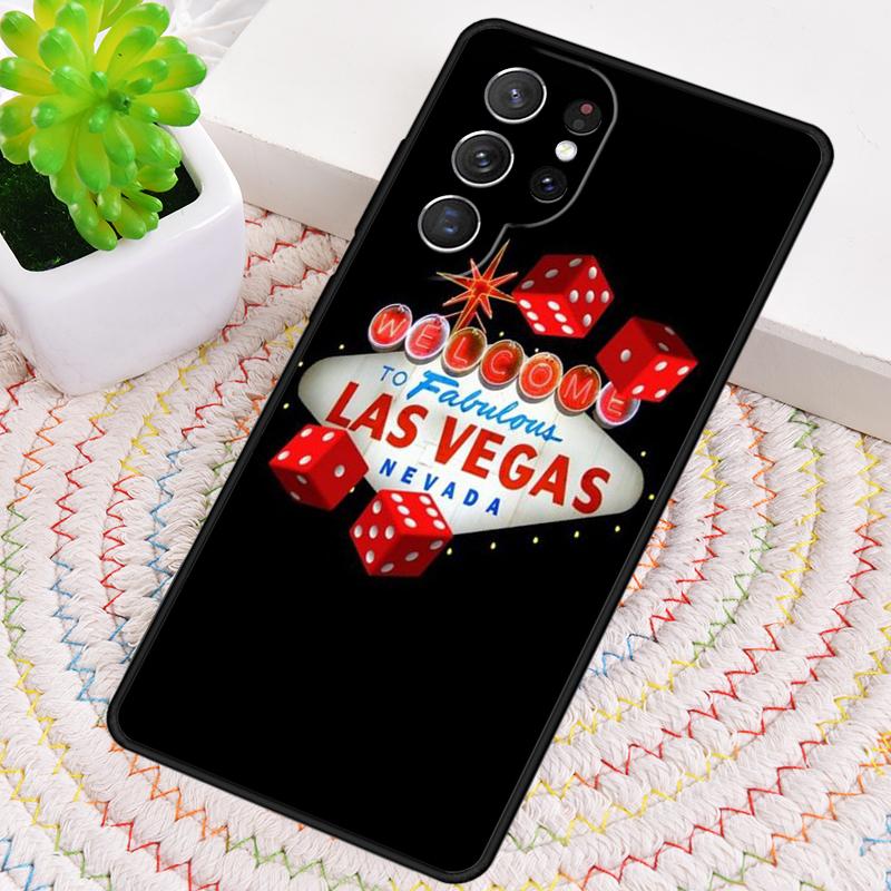 Las Vegas Nevada Gamble Silicone Phone Case For Samsung Galaxy note 10 pro S26 S25 S24 S23 S22 S21 Plus S25Ultra Capa Cover