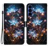 For Samsung Galaxy S26+ Case Pattern Printing Leather Flip Wallet Phone Cover with Lanyard
