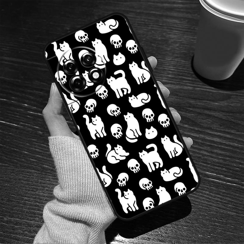 Чехол Witch Black Cat для OnePlus Nord CE 3 Lite 2 2T N10 N20 N30 N100 N200 8T 9R 10R 10T 9 10 Pro 11