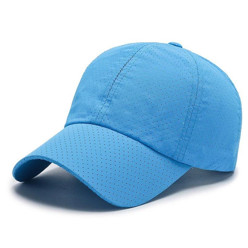 Hat Men Spring Summer Solid Color Mesh Cap Baseball Cap Women 2026 New Korean Edition Sunscreen Hat Mesh Breathable Peaked Cap