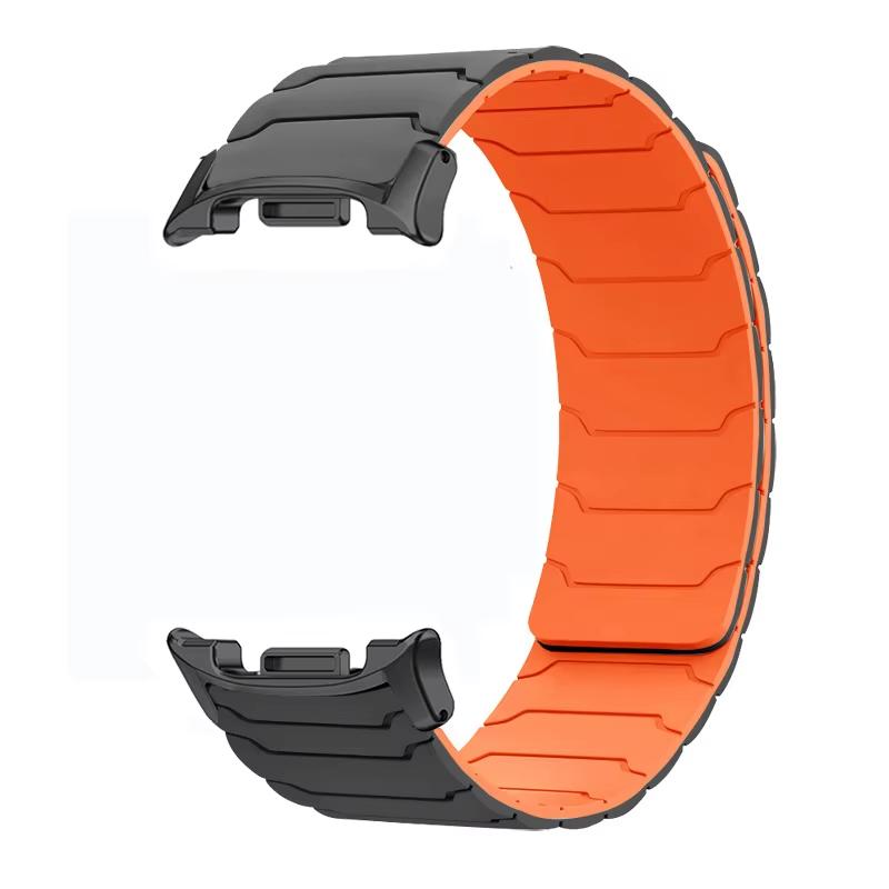 Силиконовый ремешок для Samsung Galaxy Watch 8 40 мм 44 мм 8 Classic 46 мм Спортивный магнитный браслет Galaxy Watch Ultra 2026 47 мм Correa