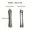 1pc Titanium Alloy Multi-Key Organizer, Portable Outdoor EDC Tool with 360° Rotating Keychain,Secure Key Storage for Home, Office, Travel, Camping