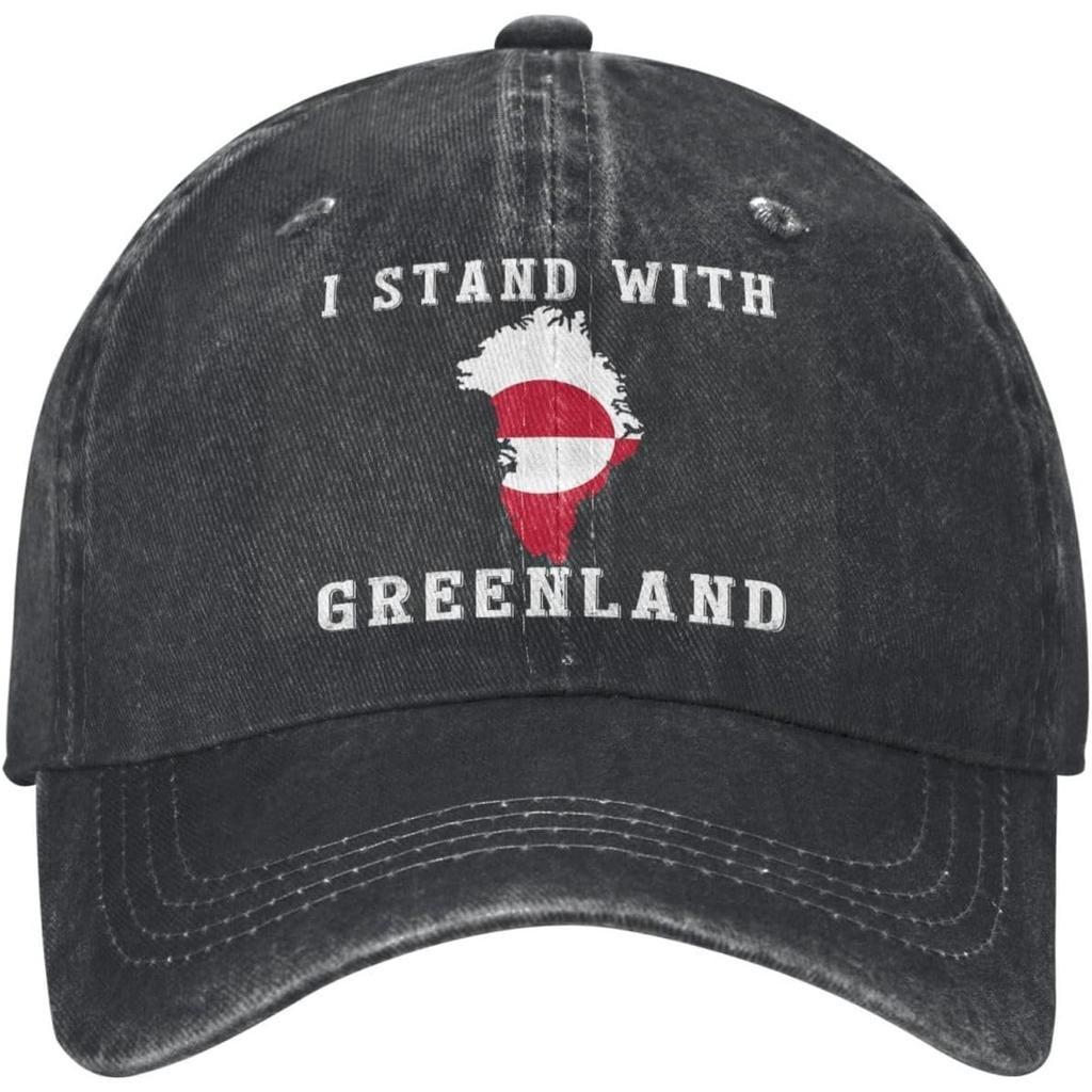 I Stand with Greenland Hat for Unisexs Greenland Lovers Greenland Womens Hat